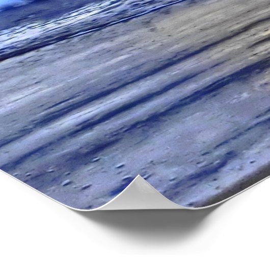 Poster van het strand van Maui Hawaii (Hoek)