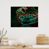 Poster van het theetmodel Dentist Orthodontist (Keuken)