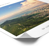 Poster van het Uitzicht van de haven van Kaapstad  (Hoek)