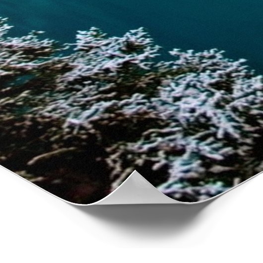 Poster van het Uitzicht van Majestic (Hoek)