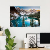 Poster van het Uitzicht van Majestic (Thuiskantoor)