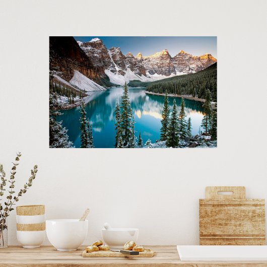 Poster van het Uitzicht van Majestic (Keuken)