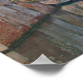 Poster van het Venetië-kanaal (Hoek)
