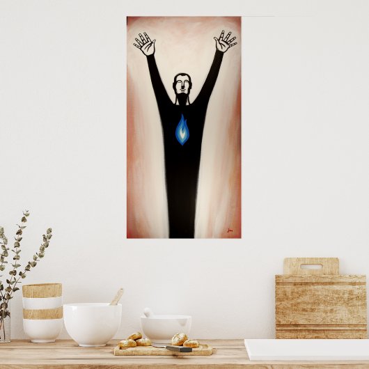 Poster van het werpMan (Keuken)