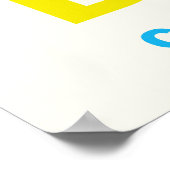 Poster van het wijnjaar Barcelona (Hoek)