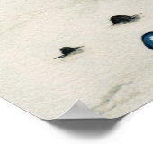 Poster van het windswept Mermaid (Hoek)