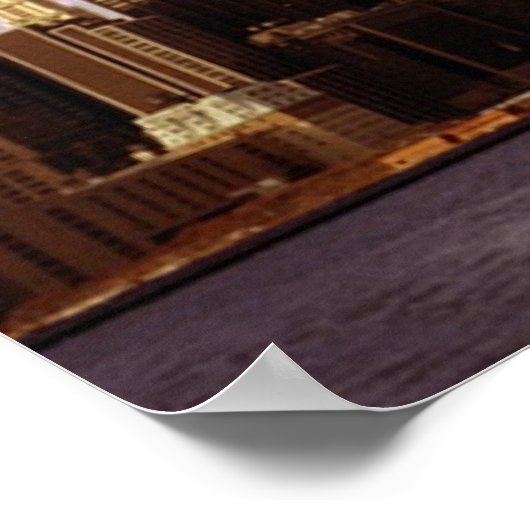 Poster van het World Trade Center (Hoek)