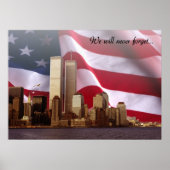 Poster van het World Trade Center (Voorkant)