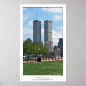 Poster van het World Trade Center (Voorkant)