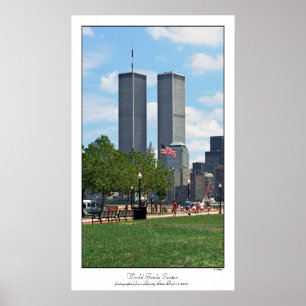 Poster van het World Trade Center