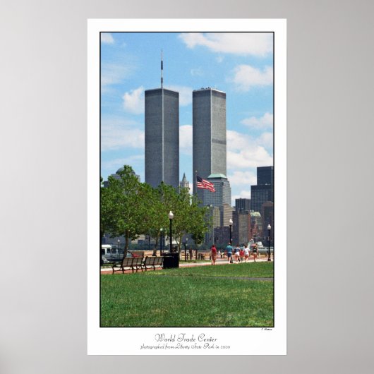Poster van het World Trade Center (Voorkant)