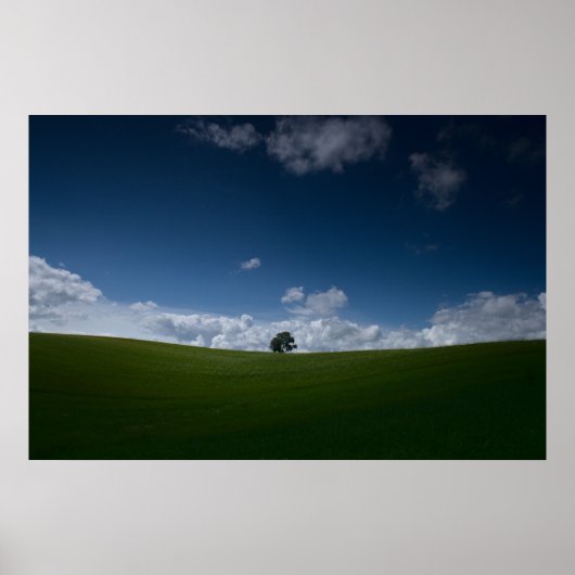 Poster van het zomerlandschap (oude Linslade 8355) (Voorkant)
