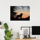 Poster van hondenhonden (Thuiskantoor)