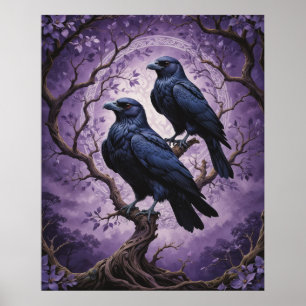 Poster van Huginn en Muninn