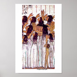 Poster van Huilende Egyptische Vrouwen