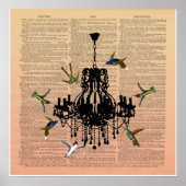  Poster van Hummingbird Chandelier (Voorkant)