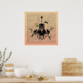 Poster van Hummingbird Chandelier (Keuken)