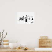 poster van iLive-muzikant (Keuken)