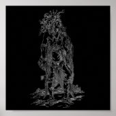 Poster van Indiaas opperhoofd (Voorkant)