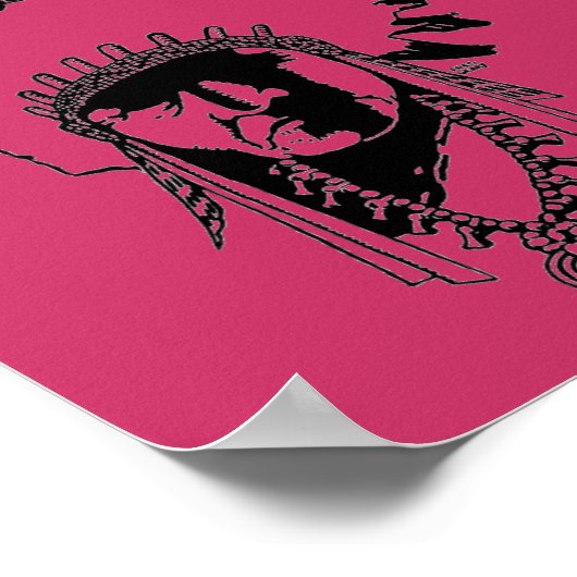 Poster van Indiaas opperhoofd (Hoek)