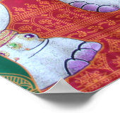 Poster van Indische olifanten (Hoek)