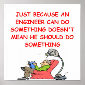 poster van ingenieurs (Voorkant)