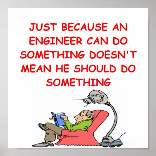 poster van ingenieurs (Voorkant)