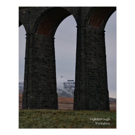 Poster van Ingleborough Yorkshire (Voorkant)