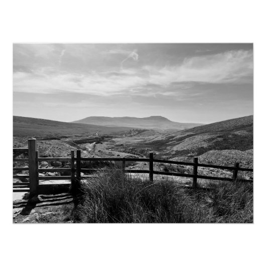 Poster van Ingleborough Yorkshire (Voorkant)