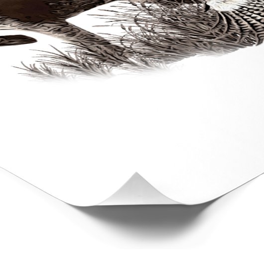 Poster van jachthonden (GSP) (GWP) (Hoek)