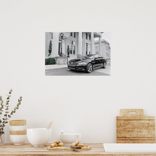 Poster van Jaguar Car (Keuken)