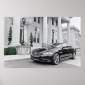 Poster van Jaguar Car (Voorkant)