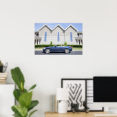 Poster van Jaguar Car (Thuiskantoor)