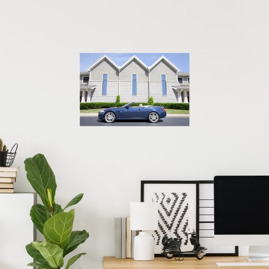 Poster van Jaguar Car (Thuiskantoor)