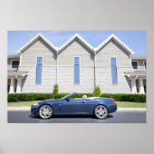 Poster van Jaguar Car (Voorkant)