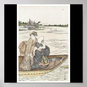 Poster van Japanse schilderijen c. jaren '1780