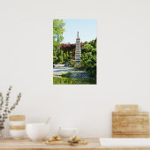 Poster van Japanse tuin (Keuken)