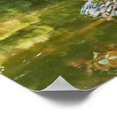 Poster van Japanse tuin (Hoek)