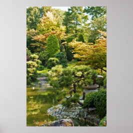 Poster van Japanse tuin