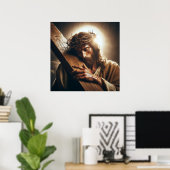 Poster van Jezus Christus (Thuiskantoor)