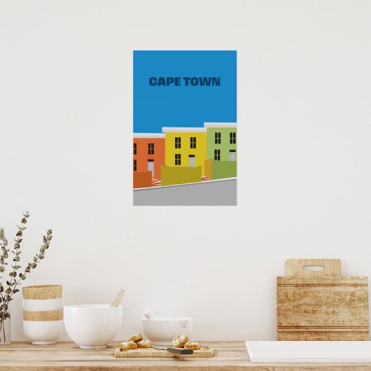Poster van Kaapstad (Keuken)
