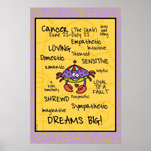 poster van kankerbewolking (Voorkant)