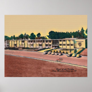 Poster van Karlsruhe American High School, Duitsla