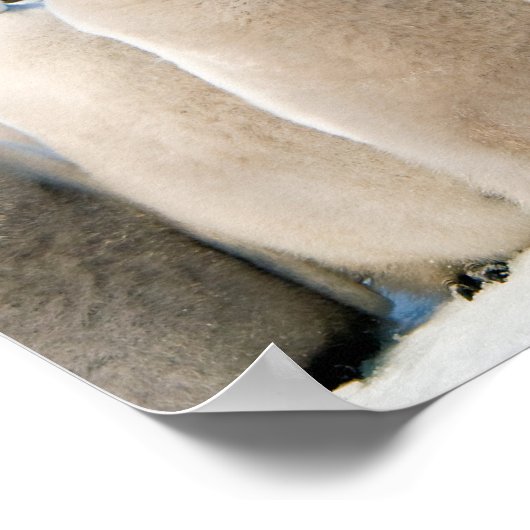 Poster van keiwitten (Hoek)