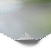 Poster van kersen met bloesems/canvas (Hoek)