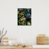 Poster van kikkers (Keuken)