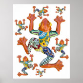 Poster van kikkers (Voorkant)