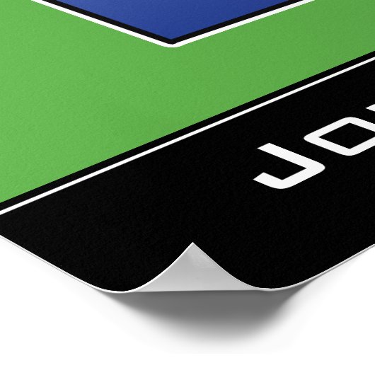 Poster van kinderbouwstenen (Hoek)