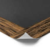 Poster van  klaslokaal-alkboard (Hoek)