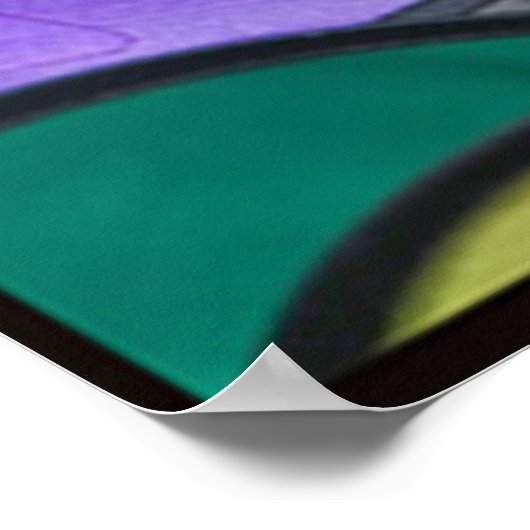 Poster van kleurrijk Pinwheels (Hoek)